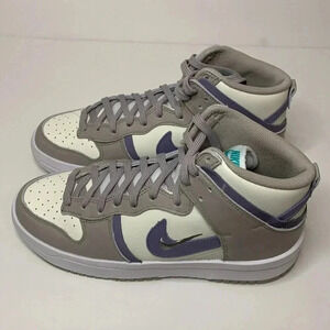 Nike Dunk High Up Sneakers Iron Purple Women’s Size 6 NIB